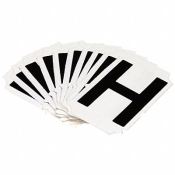 BRADY Numbers and Letters Labels PK 10, 800N88