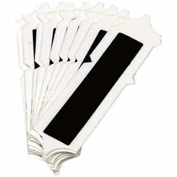 BRADY Numbers and Letters Labels PK 10, 800N89