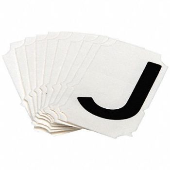 BRADY Numbers and Letters Labels PK 10, 800N90