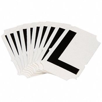 BRADY Numbers and Letters Labels PK 10, 800N92