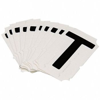 BRADY Numbers and Letters Labels PK 10, 800NA1