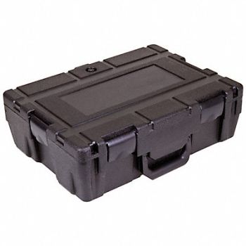 FLAMBEAU ProtCase 5 1/2 in Single Throw Black, 1NTJ9