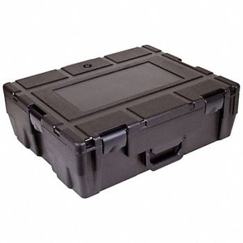 FLAMBEAU ProtCase 7 1/4 in Single Throw Black, 1NTK1