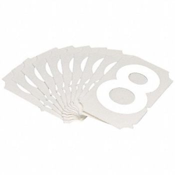 BRADY Numbers and Letters Labels PK 10, 800NC6