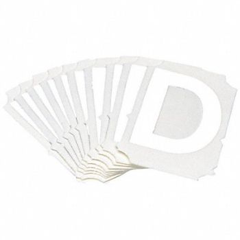 BRADY Numbers and Letters Labels PK 10, 800ND1