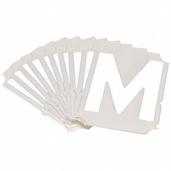 BRADY Numbers and Letters Labels PK 10, 800P66