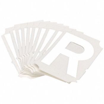 BRADY Numbers and Letters Labels PK 10, 800ND7