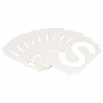 BRADY Numbers and Letters Labels PK 10, 800P70
