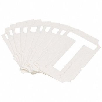 BRADY Numbers and Letters Labels PK 10, 800ND8