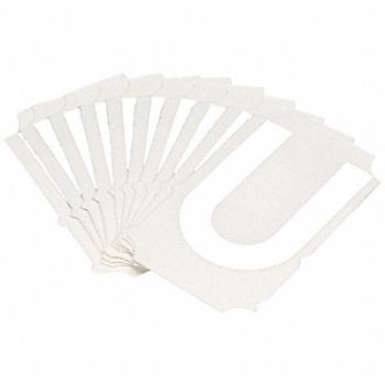 BRADY Numbers and Letters Labels PK 10, 800ND9