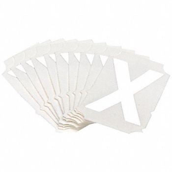BRADY Numbers and Letters Labels PK 10, 800NE2