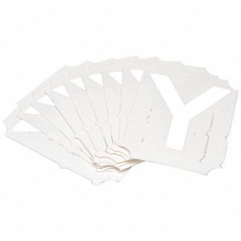 BRADY Numbers and Letters Labels PK 10, 800P71