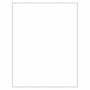 TAPE LOGIC Weather Resist LaserLbl 8-1/2 x11 PK100, 50AC18