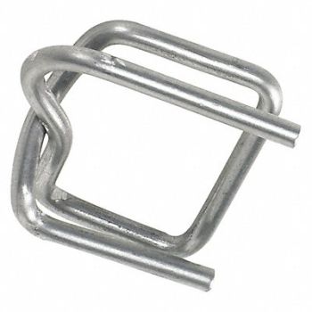PARTNERS BRAND Wire Poly StrappingBuckles 1/2 PK1000, 51ME37