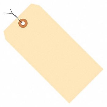 PARTNERS BRAND WiredShpngTag 13 Pt 5-3/4 x2-7/8 PK1000, 50AF73