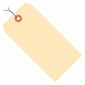 PARTNERS BRAND WiredShpngTag 13 Pt 4-3/4 x2-3/8 PK1000, 50AF52