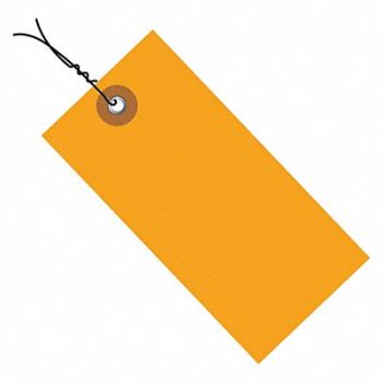 TYVEK Wird Shpng Tag 4-3/4 x2-3/8 Orng PK100, 50AG51