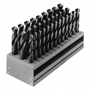 CLE-LINE Reduced Shank Drill Set 33pc HSS, 50AT92