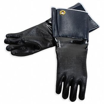 SAN JAMAR Rotissi-Glove Neoprene 500 deg F 17 PR, 50CT37