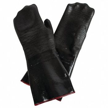 SAN JAMAR Neoprene Oven Mitt Upto 500 deg F 17 PR, 50CT39
