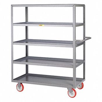 LITTLE GIANT Shelf Truck 5-Lipped 1200 lb 18 x 32, 50DE89