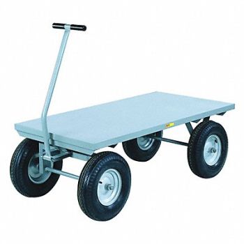 LITTLE GIANT Wagon Truck 24x48 Flush Deck 2000 lb., 51KX33