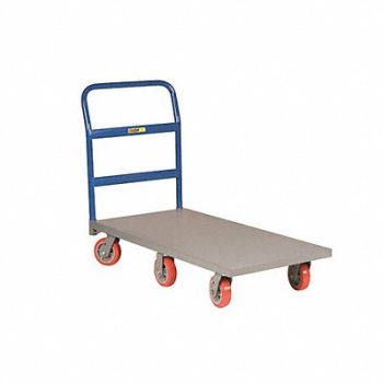 LITTLE GIANT Platform Truck 6-Wheel 3600 lb 30x72, 50DG65