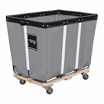 ROYAL BASKET TRUCKS Perm Liner Truck 14 bu gray vinyl, 8UWG2