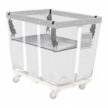 ROYAL BASKET TRUCKS Spring Lift 12 Bu Gray, 50ER13