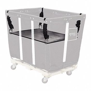 ROYAL BASKET TRUCKS Spring Lift 18 Bu Black, 50ET74