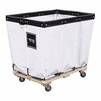 ROYAL BASKET TRUCKS Perm Liner Truck 16 bu white vinyl, 8TPH4