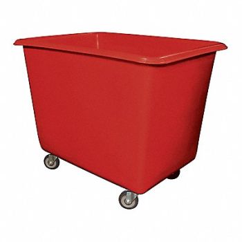 ROYAL BASKET TRUCKS Cube Truck LDPE Red 24.8 cu ft., 35LF50