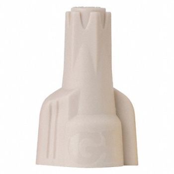 GARDNER BENDER Wire Connector Large Tan PK400, 50HY08