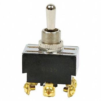 GARDNER BENDER Toggle Switch DPDT 20A 125VAC On/Off, 50HY21
