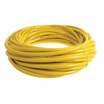 CONTINENTAL Air Hose 1/2 ID x 25 ft Yellow, 50JE71