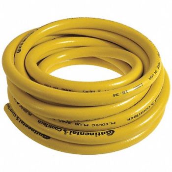 CONTINENTAL Air Hose 1 ID x 25 ft Yellow, 50JE73