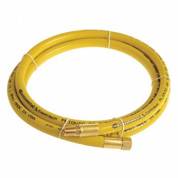 CONTINENTAL Air Hose 1/4 I.D. 10 ft., 50JH88