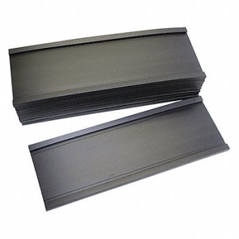 MAGNA VISUAL INC. Magnetic Data Card Holders 2 x6 PK10, 50KA26