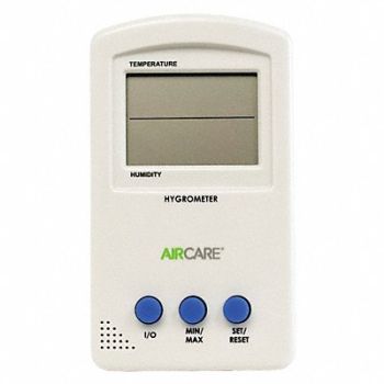 AIRCARE Digital Hygrometer Thermostat, 50KT23