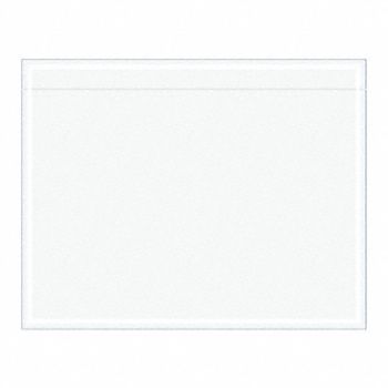 TAPE LOGIC Clear Face Doc Envelopes 7x5-1/2 PK1000, 50LF97