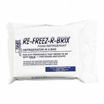 RE-FREEZ-R-BRIX Cold Bricks 7x5x1 1/2 PK12, 50LG25