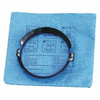 STANLEY Blue Cloth Reusable Filter w/Clamp Ring, 50MR38