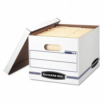 Bankers Box Standard Storage White PK12, 50MY31