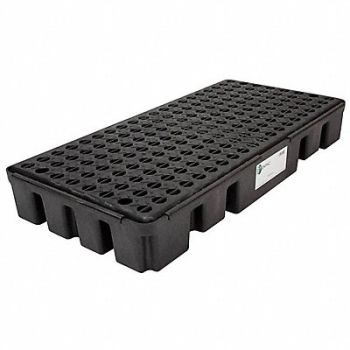 BLACK DIAMOND Spill Pallet 53 L x 28-1/2 W x 6 H, 35LT84