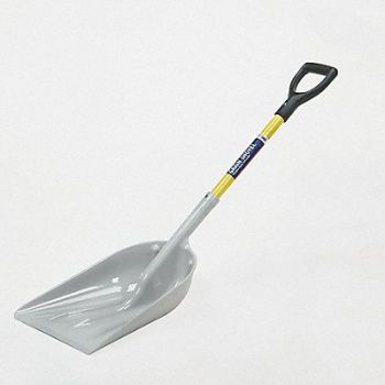 SKILCRAFT Scoop Shovel Yellow Blade Poly 19 L, 806PJ2