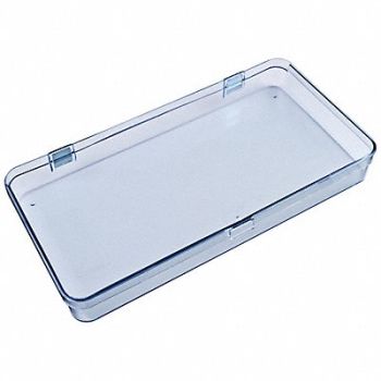 FLAMBEAU Storage Box Snap Clear 1 11/16 in, 19ZA03