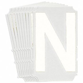 BRADY Numbers and Letters Labels PK 10, 800P76