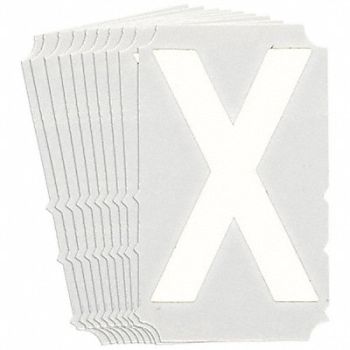 BRADY Numbers and Letters Labels PK 10, 800P85