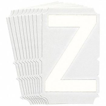 BRADY Numbers and Letters Labels PK 10, 800P87