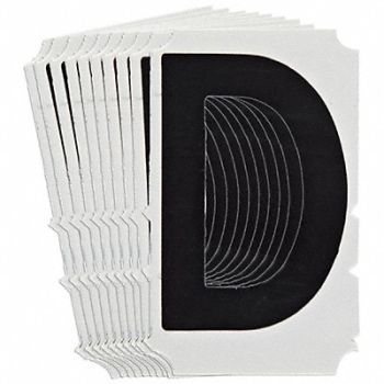 BRADY Numbers and Letters Labels PK 10, 800NN1